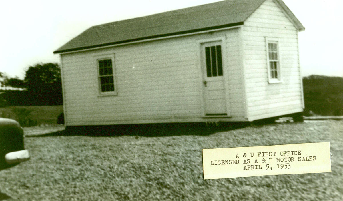A&U's first office on Route 460 in Blacksburg, VA